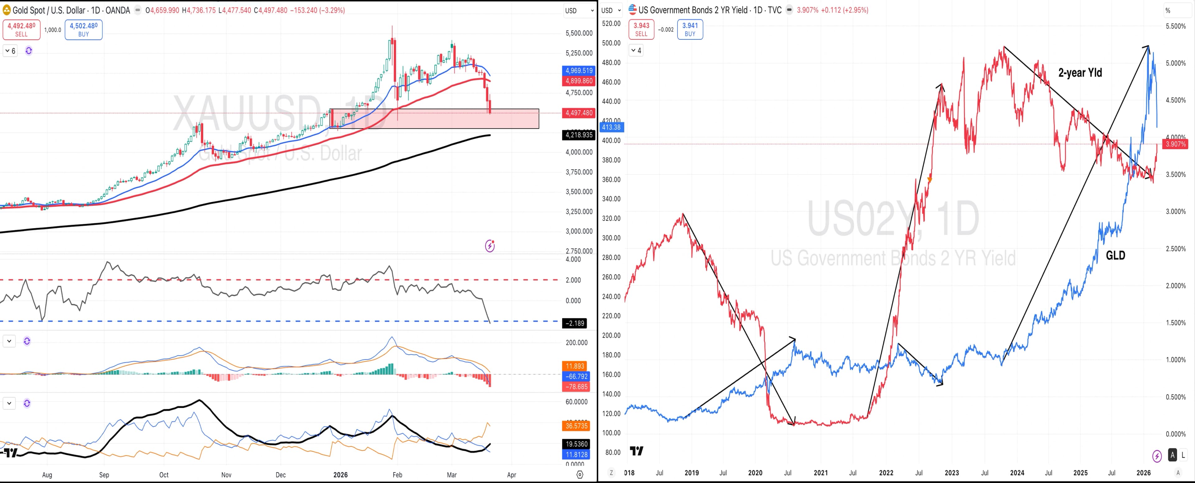 Gold - Not Immune to Rising Rates
